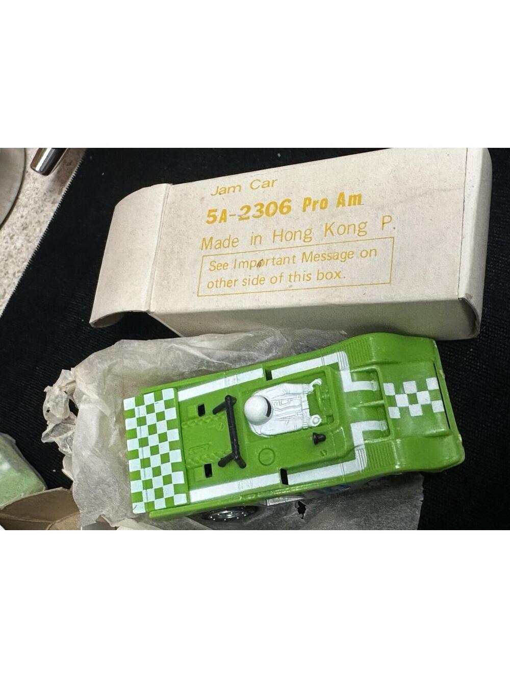 Vintage Slot Car, 1977 Ideal 5A-2306 Pro Am Jam Car 1:64 HO Scale